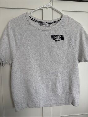 Victoria Sport Women's White Crewneck Sweatshirt